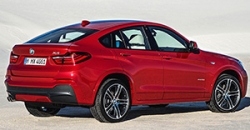 BMW X4 2016 rear view